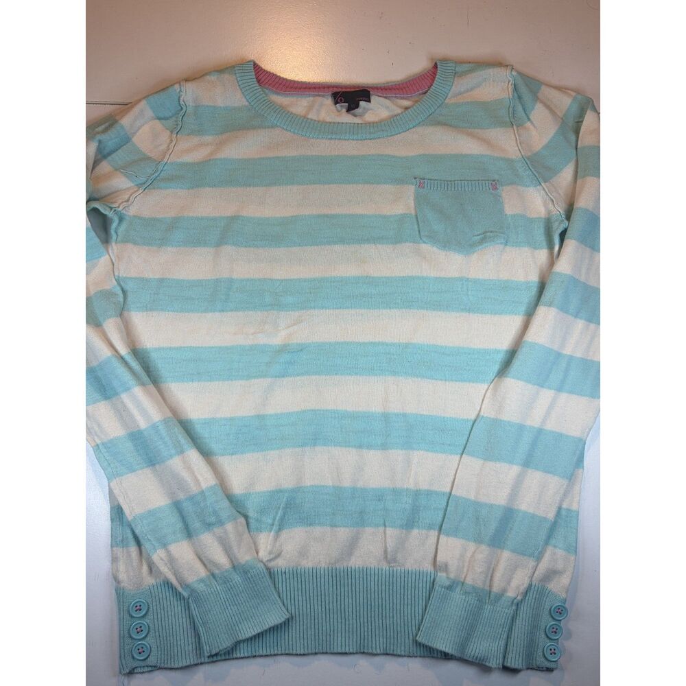 striped long sleeve sweater size xl